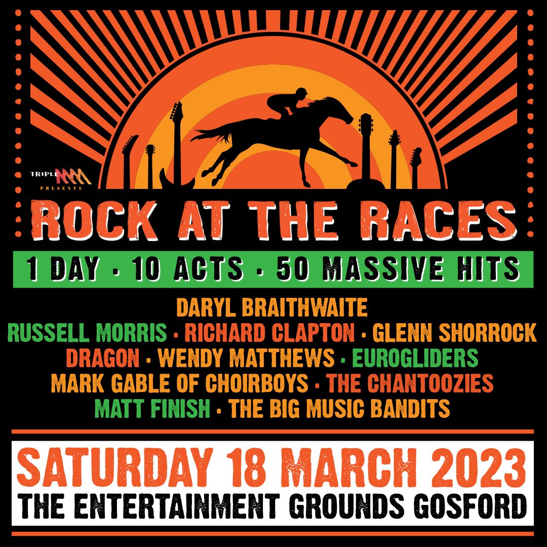 Rock at the Races The Entertainment Grounds