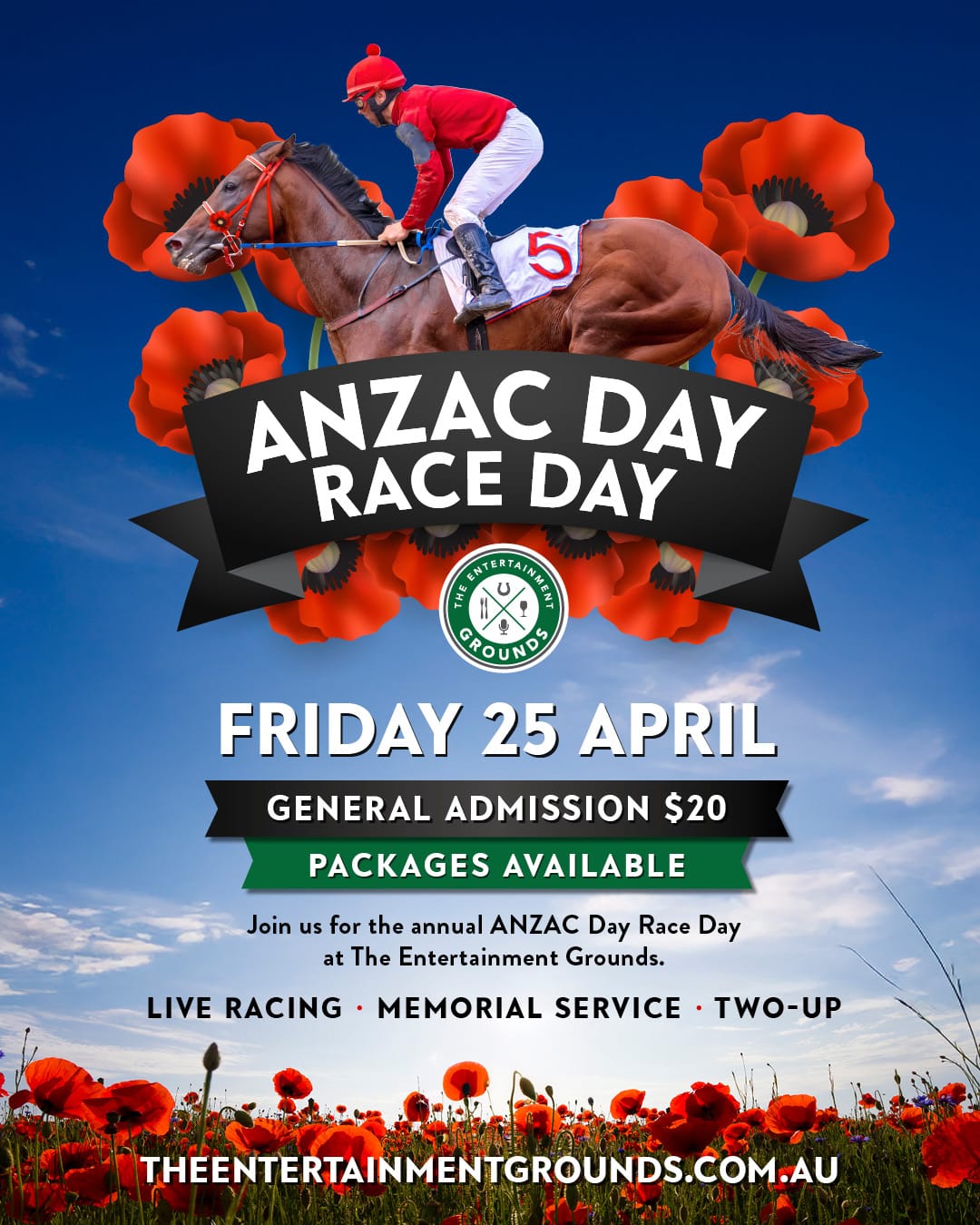 ANZAC DAY RACE DAY